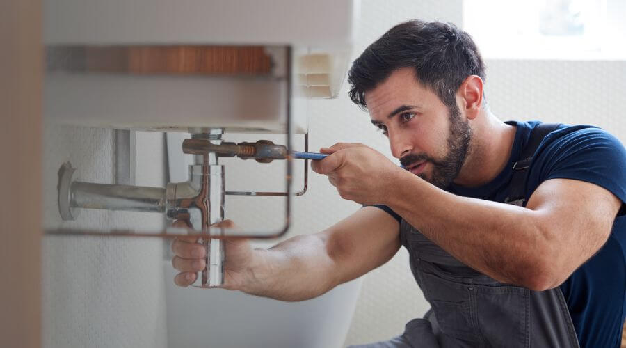 Tankless water heater installation in Denver, IN